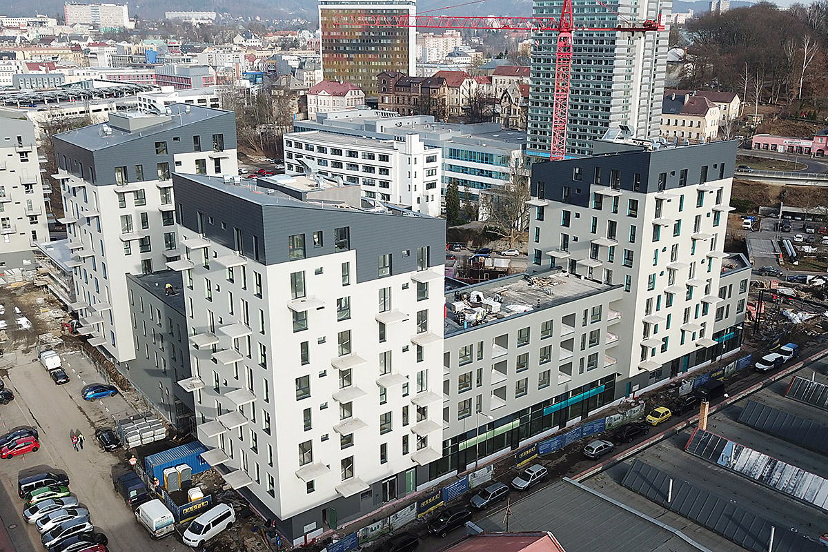 Družstevní byty Oaza v Centru Liberec