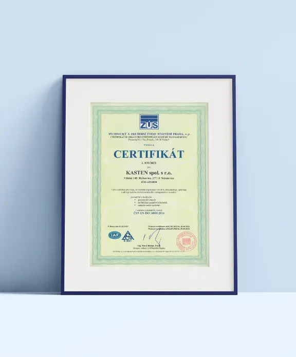 Systém Environmentálního managementu (EMS)  dle ISO 14001