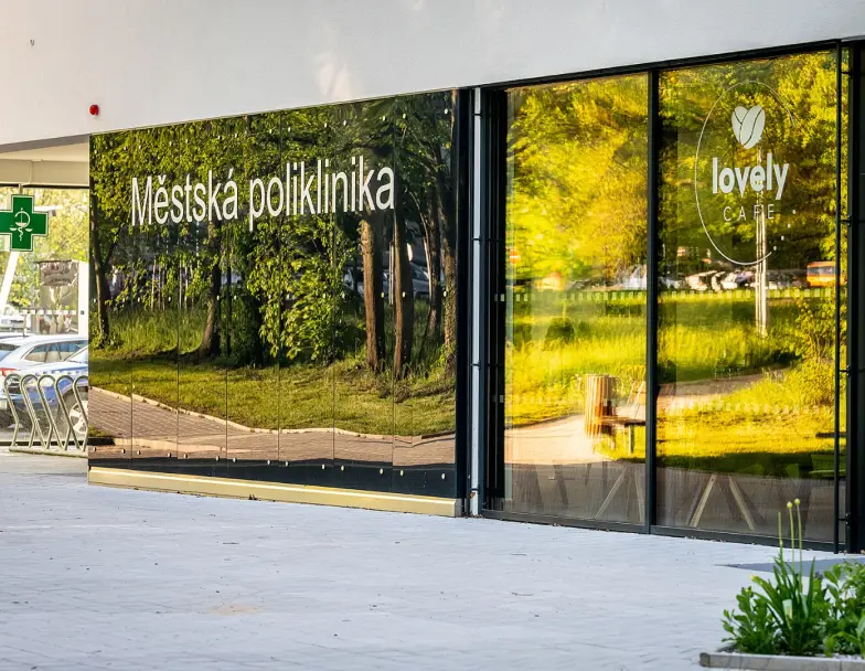 Novostavba městské polikliniky v Neratovicích