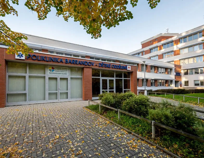 Rekonstrukce barrandovské polikliniky v ulici Krškova