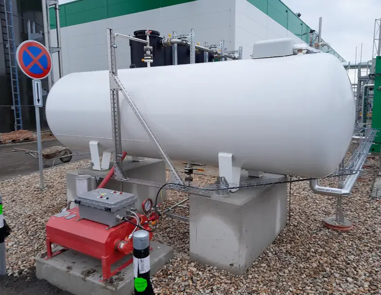 Čištění bioplynu a plnění CNG v Mladé Boleslavi
